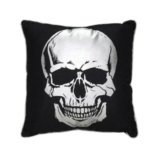Other - Halloween Skull Novelty Accent Throw Pillow